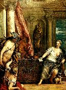 Paolo  Veronese mercury, herse and aglauros oil